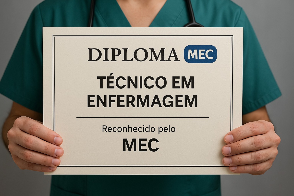 Comprar diploma de Técnico em Enfermagem reconhecido pelo MEC preço